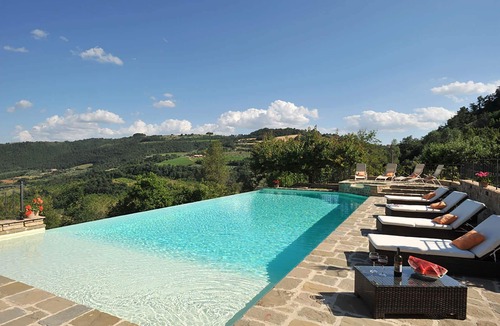 Ficulle Villa | My Rental Homes - Villa Bellissima with infinity pool and beautiful outdoor area