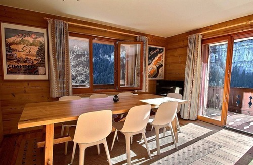 Champery Apartment | Nice apartment with 2 bedrooms, kitchen fully renovated in 2018, wifi, and parking space at 100m fro