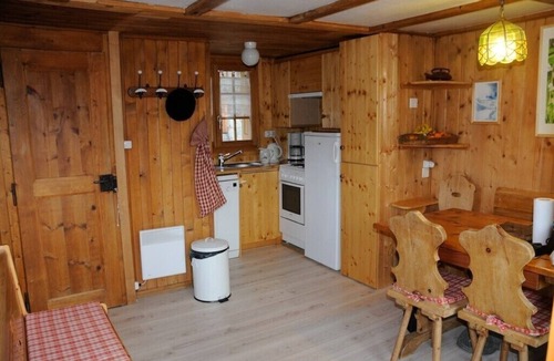 Saint-Luc Ski Chalet | Outside: chalet for max. 5 people in the center of the old village with direct and easy access, balc