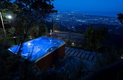 Seravezza Villa | Private Villa with A/C, hot tub, sauna, WIFI, balcony, panoramic view, close to Forte Dei Marmi