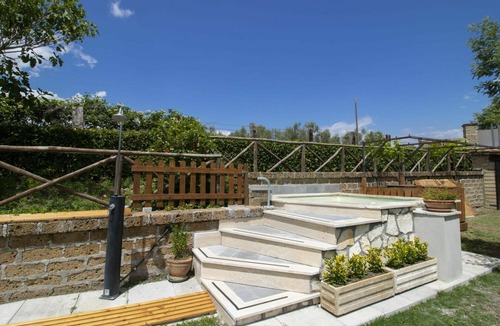 Vetralla House | Private Villa with private pool, hot tub, A/C, WIFI, TV, terrace, pets allowed, panoramic view