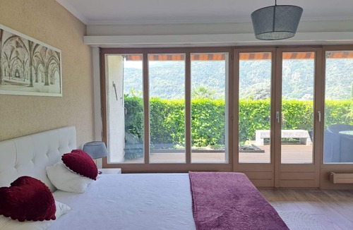 Morcote Apartment | Residence with pool and beach (Morcote Romance)