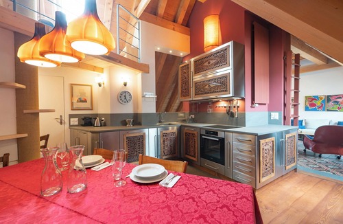 Sils-Maria Apartment | Residenza Alpenrose 26 – 4.5-room duplex with 360° views