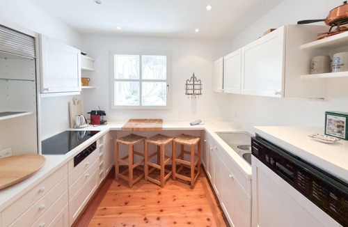 Sils-Maria Apartment | Residenza Alpenrose 61 – Elegant duplex flat with sauna and views of the Corvats
