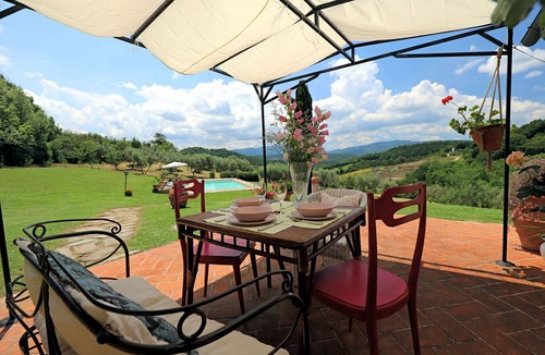 Radicondoli House | Romantic cottage with private pool and garden.