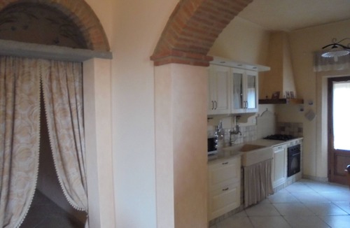 Chianni House | Second floor apartment with garden, panoramic view in the heart of Tuscany
