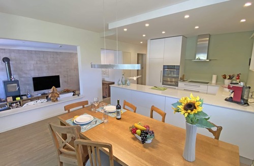 Arcegno Apartment | Serendipita 4-Star Holiday Home in Losone with Terrace, Fireplace & WLAN