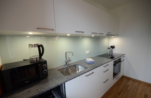 Central Interlaken Villa | SKY Boutique Villa sleeps 4-10, Parking/Laundry, Close to Train/Bus/Town