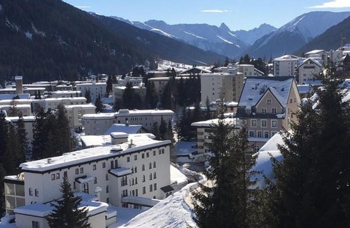 Davos-Dorf Apartment | Spectacular View & Central Location in Davos
