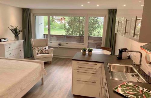 Vals Apartment | Studio neben Therme für 2 Erwachsene neu renoviert