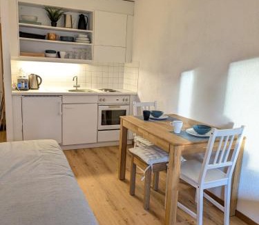 Aeschi bei Spiez Apartment | Studio with balcony, Niesen view & free parking near Interlaken, Thunersee & Blausee