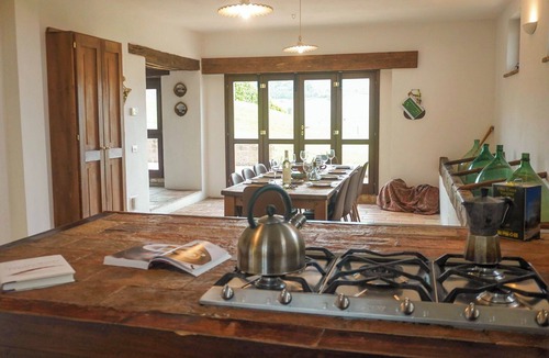Montegiorgio Villa | Stunning private villa for 14 people with A/C, WIFI, private pool, TV and panoramic view