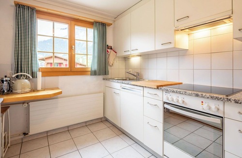 Flims House | Stunning private villa for 11 guests with WIFI, TV, balcony and panoramic view