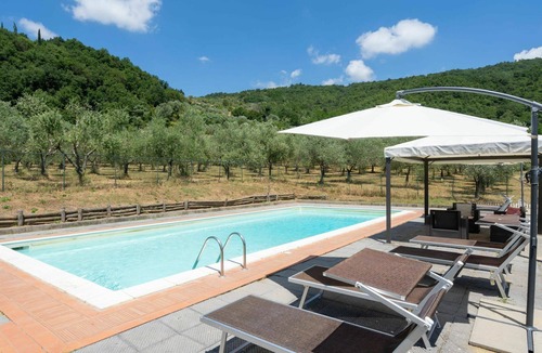Dicomano Villa | Stunning private villa for 10 guests with WIFI, private pool, TV, patio and pets allowed
