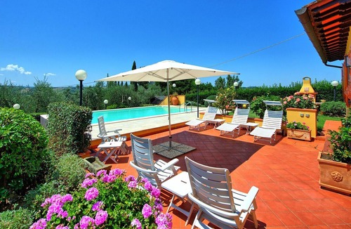 Montespertoli Villa | Stunning private villa with A/C, private pool, WIFI, TV, terrace, panoramic view and parking
