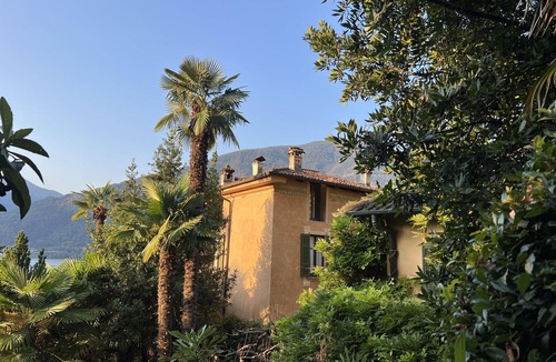 Cressogno Apartment | Stunning view and direct access to Lake Lugano, Private Beach & Park