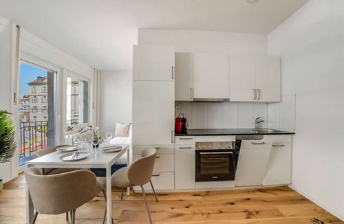 St. Gallen Condo | Stylish studio apartment near the Olma trade fair