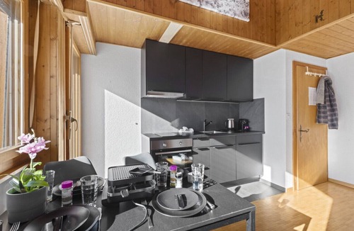 Ovronnaz Apartment | Superb studio with magnificent view