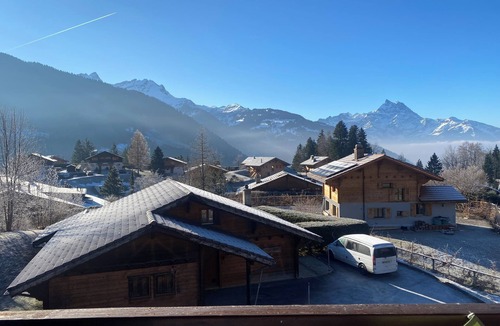Alpe des Chaux Apartment | The Aigle Royal residence is located next to the Barboleuse gondola which takes you to the Gryon - V