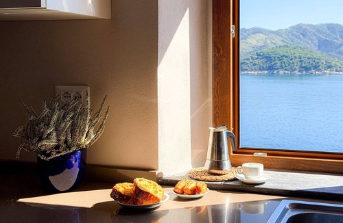 Portoferraio Old Town Apartment | Unique apartment is located on the second floor and consists of a living room with a kitchen corner,