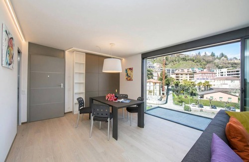 Paradiso Apartment | Urban Apartment Paradiso with Balcony and Parking, Paradiso (Lugano), Switzerland