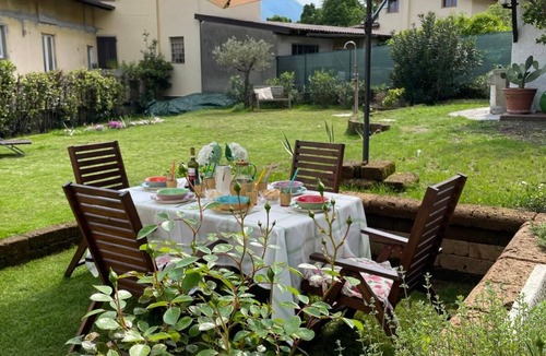 Tremezzo Villa | Villa La Bolvedrina: private garden with BBQ, 100 meters from the Lake.