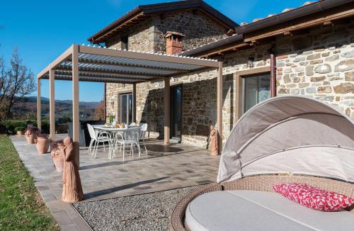 Porrena House | Villa Lux Poggelleri, vista unica sul Casentino