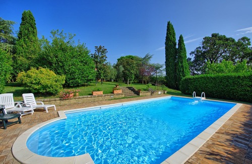Cetona Villa | Wonderful private villa for 7 guests with A/C, private pool, TV and panoramic view