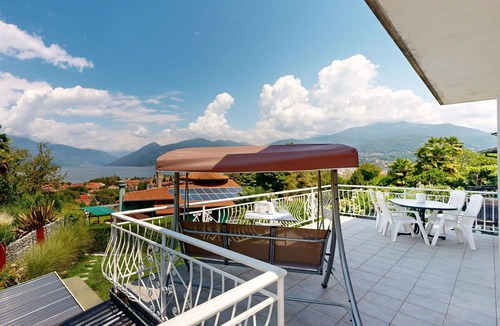 Germignaga House | Wonderful villa for 3 guests with A/C, WIFI, TV and terrace