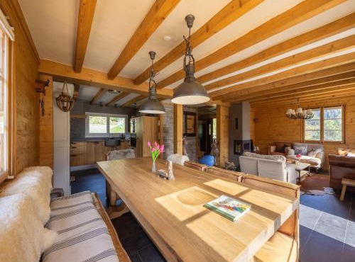 8p Chalet in the mountains near Fiesch ski area
