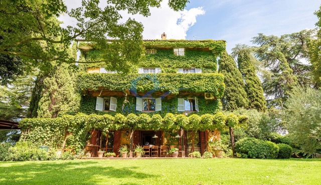 A green gate to Rome