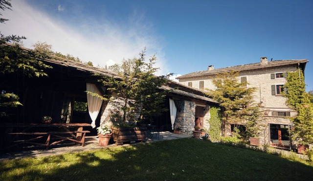 Ancient monastery in the Lariani mountains