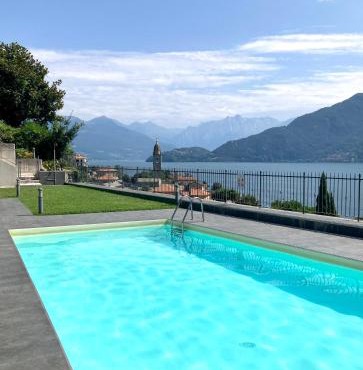 Apartment Madeline - Stunning Lake View with a Pool and a Private Parking