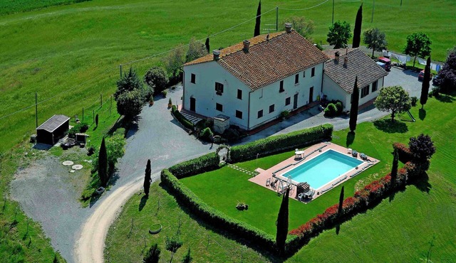 Authentic pool house