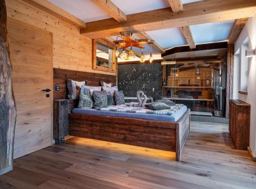 Bergromantik Ferienwohnung Harmonie mit Sauna, Whirlpool und Bergblick in Marktschellenberg