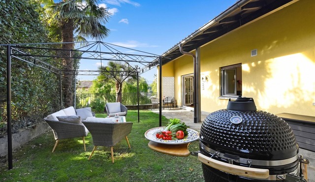 Ca' Lidia - Lugano Villa with Garden and Parking, Pregassona (Lugano), Switzerland