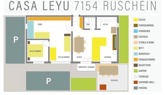Casa LeYu mitten in Ruschein