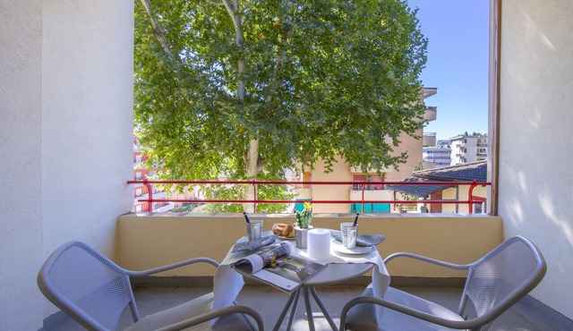 Central Amor Apartment with Terrace and Parking, Lugano, Switzerland