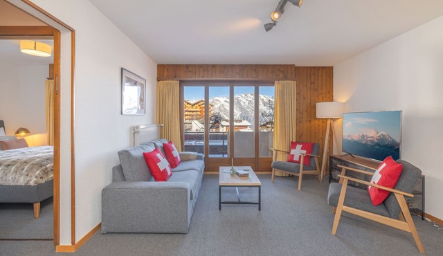 Central Apartment in La Tzoumaz - Last minute deal