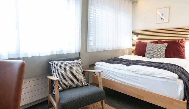 Central St. Gallen Studio (yellow): Fast WiFi & kitchen for shared use