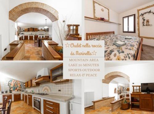 Chalet nella roccia da Marinella