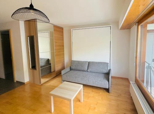 Charmant studio rénové situé dans les bains d'Ovronnaz, immeuble les Sources