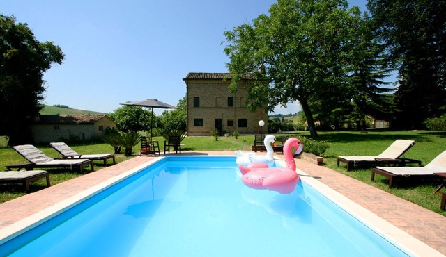 Contemporary chic country retreat with private pool in Le Marche, Italy in Mogliano