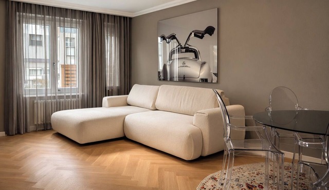 Cosy 2-room apartment in Zurich Kreis 8 for short or longer stays
