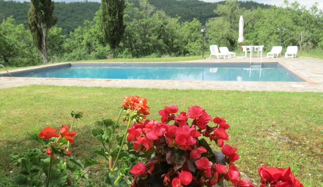 Detached house in heart of Chianti Classico,pool,quiet panoramic position,WLAN