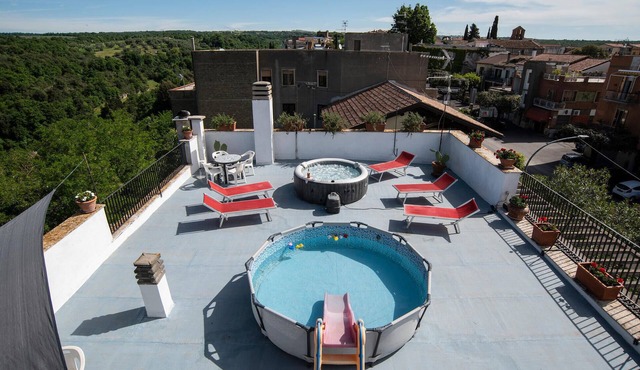 Gorgeous home in Canino with house a panoramic view
