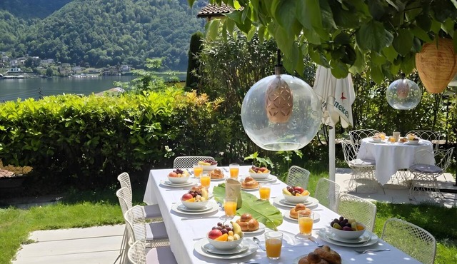 Historic Palazzo Gritti - Lugano Lakefront stay - Fiordaliso, Morcote, Switzerland