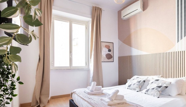 Imperium Deluxe Apt - 300mt to Metro B, 3 bedrooms, Panoramic view, A/C