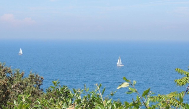 Large studio with sea view