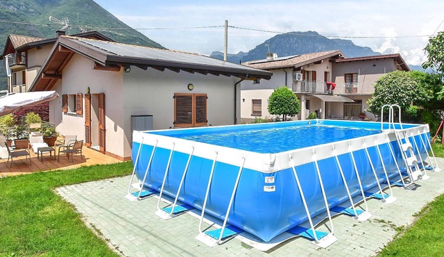 Lovely home in Artogne with swimming pool